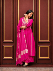 Premium Embroidered Straight Kurta Set