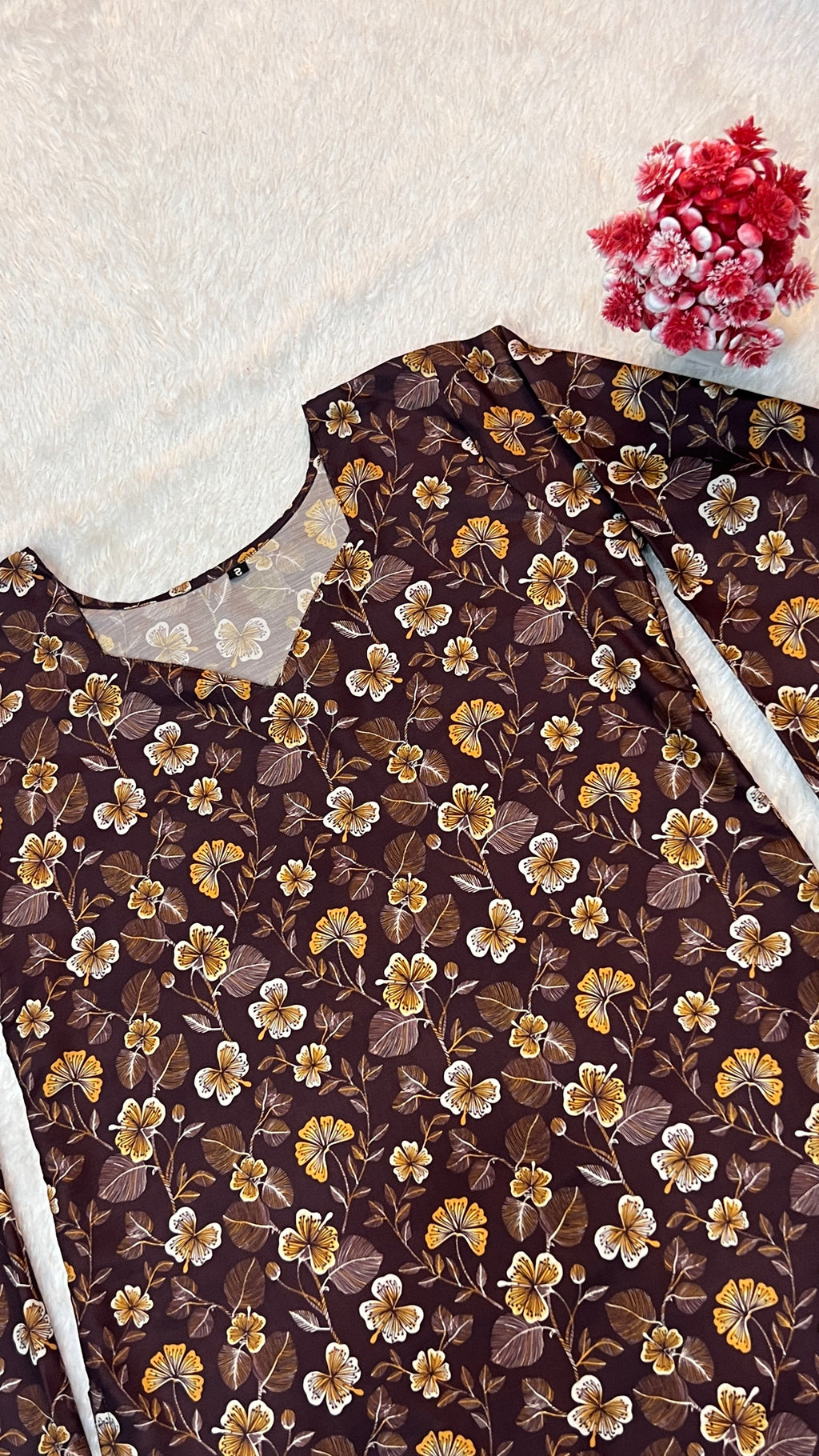 Printed Cotton Short Top | Daily Wear