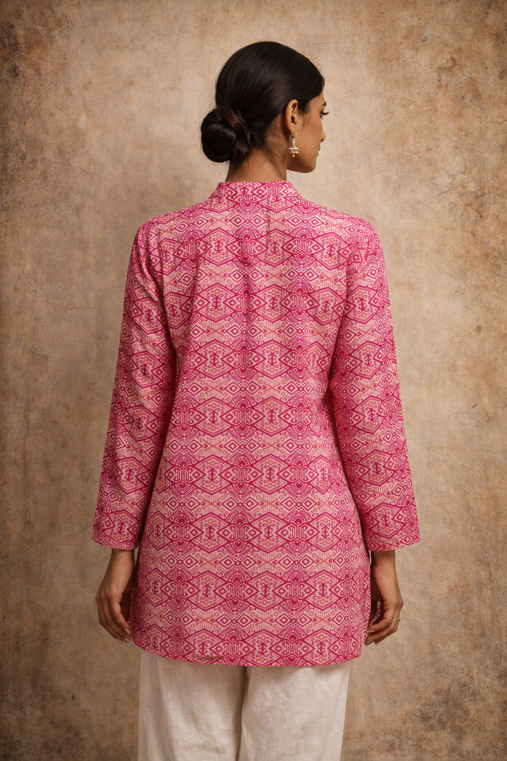 Printed Cotton Short Top | Daily Wear