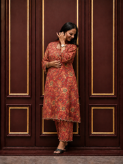Printed Kurta Pant Set | Premium Ethnic Wear