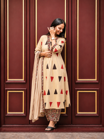 Premium Printed Straight Kurta Set