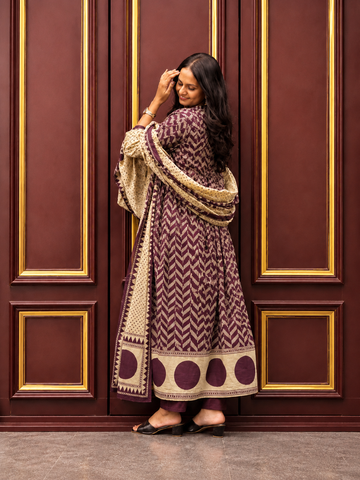 Premium Printed Cotton Kurta Set