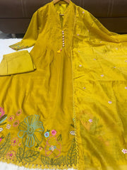 Women's Embroidered Anarkali Kurta Set