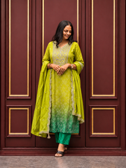 Premium Embroidered Straight Kurta Set