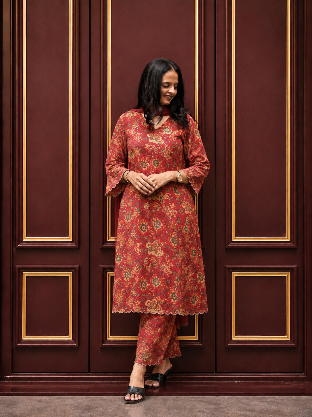 Printed Kurta Pant Set | Premium Ethnic Wear